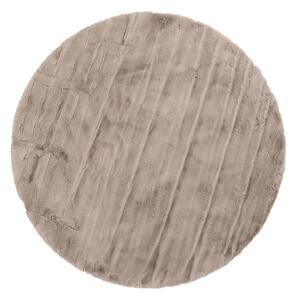 Στρογγυλό Χαλί Γούνινο (Φ200) Royal Carpet Bunny Canvas Taupe