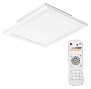 LED Dimmable φωτιστικό οροφής LED/20W/230V + RC τετράγωνο 2700K-6000K