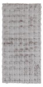 Χαλί Διαδρόμου Γούνινο (70x140) Royal Carpet Bunny Bubble Canvas Silver