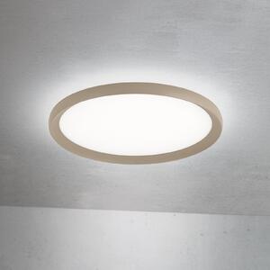 ORION LED φωτιστικό οροφής Kant, Ø 40 cm χακί, CCT μέταλλο/πλαστικό, ρυθμιζόμενος, Πράσινο, Σαλόνι / τραπεζαρία, Αλουμίνιο, σύγχρονο
