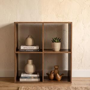 Βιβλιοθήκη Δαπέδου 4 Θέσεων (67.6x32x67.6) F-V Mix N' Modul Brown 167863