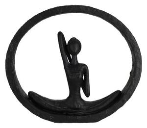 Διακοσμητική Φιγούρα Γυναίκα (22.5x4.5x19.5) K-M Black 095005140