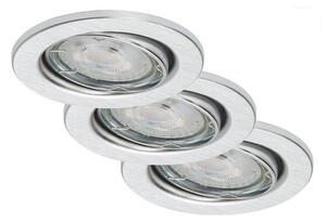 Briloner 7149-039-ΣΕΤ 3xLED Dimmable φωτιστικά μπάνιου 1xGU10/5W/230V IP23