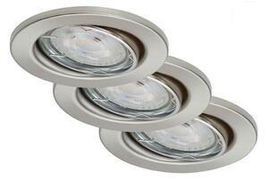 Briloner 7149-032-ΣET 3xLED Dimmable φωτιστικά μπάνιου 1xGU10/5W/230V IP23