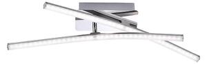 Leuchten Direkt 11270-55 - LED Πλαφονιέρα πολύφωτο SIMON 2xLED/5W/230V ματ χρώμιο