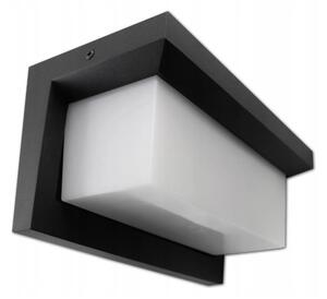 LED Επιτοίχιο φωτιστικό εξωτερικού χώρου LED/12W/230V IP54 μαύρο