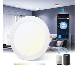 Aigostar - LED Dimmable χωνευτό φωτιστικό 18W/230V δ. 22 cm Wi-Fi