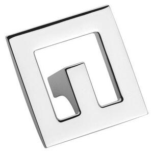 Roline 546 Πόμολο Επίπλου από Ζάμακ Χρώμιο 50x50mm