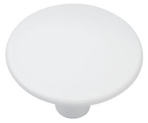 Roline 693 Πόμολο Eπίπλου από Ζάμακ Λευκό Φ34mm