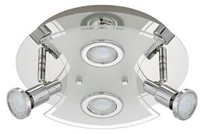 Briloner 2159-048LM - φωτιστικό σποτ LED SPLASH 4xGU10/3W/230V