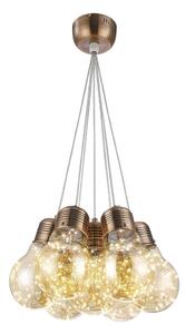 Klausen 142009 - Kρεμαστό φωτιστικό οροφής LED BULBS LED/30W/230V μπρονζέ