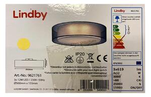 Lindby - LED Dimmable φωτιστικό οροφής AMON 3xLED/12W/230V