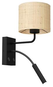 Φωτιστικό τοίχου RATTAN 1xE27/60W+1xG9/8W/230V rattan