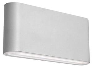 LED2 - Φωτιστικό LED εξωτερικού τοίχου FLAT 2xLED/5W/230V IP65