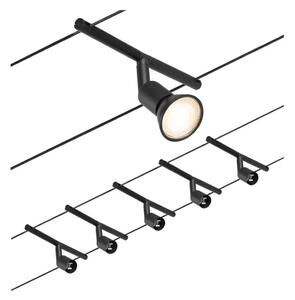 Paulmann 94446 - ΣΕΤ 5xGU5,3/10W Φωτιστικό σποτ SALT 230V μαύρο