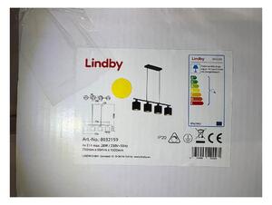 Lindby - Κρεμαστό φωτιστικό οροφής ράγα VASILIA 4xE14/28W/230V