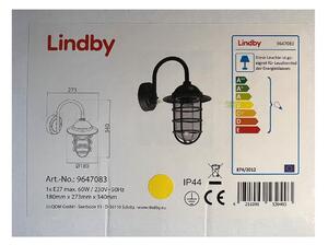 Lindby - Λάμπα τοίχου εξωτερικού χώρου NAILA 1xE27/60W/230V IP44