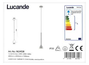 Lucande - Κρεμαστό φωτιστικό οροφής NORDWIN 1xGU10/35W/230V