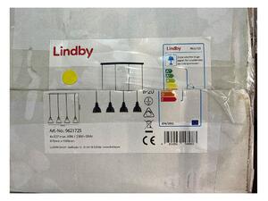 Lindby - Κρεμαστό φωτιστικό οροφής ράγα JASMINKA 4xE27/60W/230V