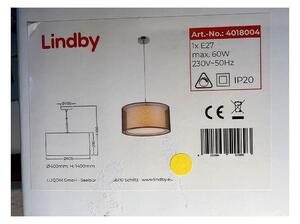 Lindby - Κρεμαστό φωτιστικό οροφής NICA 1xE27/60W/230V