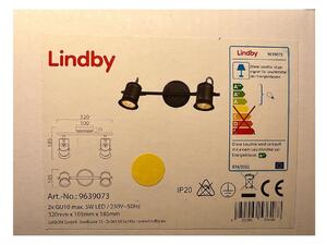 Lindby - Φωτιστικό σποτ CANSU 2xGU10/5W/230V