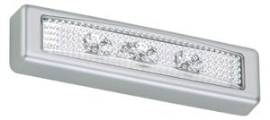 Briloner 2689-034-Φωτιστικό αφής LED LERO LED/0,18W/3xAAA ασημί