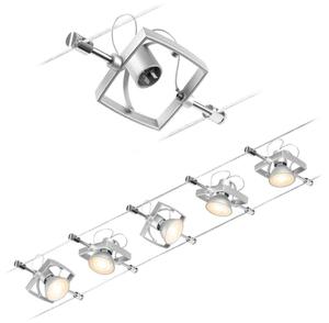 Paulmann 94430 - ΣΕΤ 5xGU5,3/10W Φωτιστικό σποτ MAC 230V ματ χρώμιο