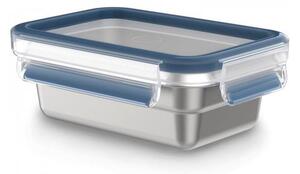 Tefal - Food container 0,5 l MSEAL STEEL μπλε/ανοξείδωτο ατσάλι