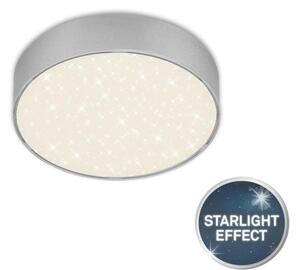 Briloner 7072-414 -Φωτιστικό οροφής LED STAR SKY LED/11W/230V διάμετρος 15 cm ασήμι