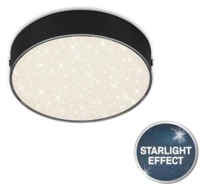 Briloner 7072-415 - Φωτιστικό οροφής LED STAR SKY LED/11W/230V διάμετρος 15 cm μαύρο