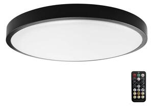 Φωτιστικό οροφής μπάνιου LED με αισθητήρα LED/18W/230V 4000K IP44 μαύρο