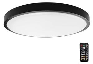 Φωτιστικό οροφής μπάνιου LED με αισθητήρα LED/24W/230V 4000K IP44 μαύρο