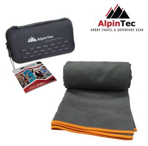 Πετσέτα Γυμναστηρίου/Θαλάσσης DryFast (75Χ150) AlpinTec Cool Gray