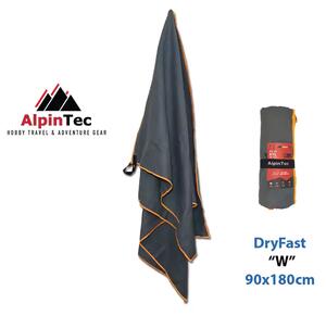 Πετσέτα Γυμναστηρίου/Θαλάσσης DryFast W (90Χ180) AlpinTec Cool Gray