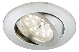 Briloner 7296-019 - Χωνευτό φωτιστικό οροφής μπάνιου LED LED/6,5W/230V IP23