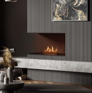 Planika Senso Fireplace BEV- Χωνευτό Τζάκι Βιοαιθανόλης 56,2x75 cm 2,5kW+τηλεχειριστήριο