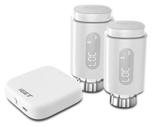 SET 2x Smart θερμοστατικές κεφαλές + έξυπνη πύλη GW1 Wi-Fi Zigbee