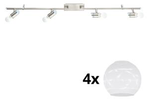 Eglo - LED Σποτ MY CHOICE 4xE14/4W/230V χρώμιο/λευκό