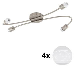 Eglo - LED Σποτ MY CHOICE 4xE14/4W/230V χρώμιο/λευκό