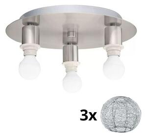 Eglo - Φωτιστικό οροφής LED MY CHOICE 3xE14/4W/230V χρώμιο