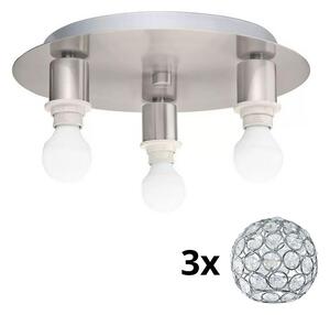 Eglo - Φωτιστικό οροφής LED MY CHOICE 3xE14/4W/230V χρώμιο