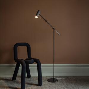 Globen Lighting Λάμπα δαπέδου Hubble READ, μπρούντζινη, μέταλλο, Μπρούτζινο / Αντικέ ορείχαλκου, Σαλόνι / τραπεζαρία, Μέταλλο, Σκανδιναβικό, Μόνιμη σκιά