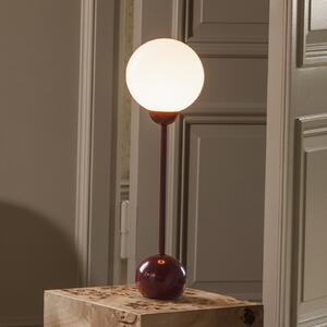 Globen Lighting Επιτραπέζιο φωτιστικό Ripley κόκκινο, ύψος 52 εκ., σίδερο/γυαλί, Κόκκινο, Σαλόνι / τραπεζαρία, Μέταλλο, σχεδιασμός