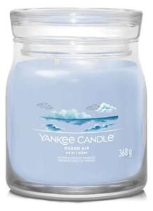 Αρωματικό Κερί Ocean Air Medium 1630018E 9,3x11,4cm Light Blue Yankee Candle