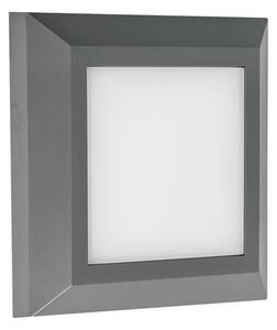 Απλίκα Led Εξωτερικού Χώρου Eurolamp 145-52087 Dark Grey 3CCT