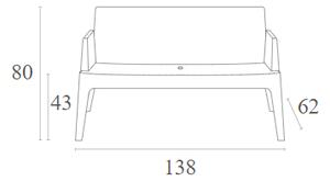 BOX DARK GREY KANAΠEΣ ΠΟΛ/ΝΙΟΥ