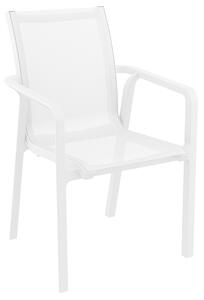 PACIFIC ΠΟΛΥΘΡΟΝΑ WHITE/WHITE ΠΟΛ/ΝΙΟΥ - (57X62X44/90εκ.), Χρώμα: WHITE - SIESTA