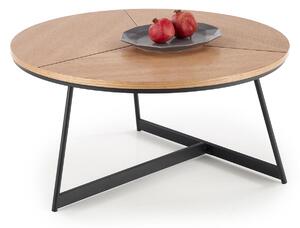 KARIDA c. table natural oak / black DIOMMI V-CH-KARIDA-LAW