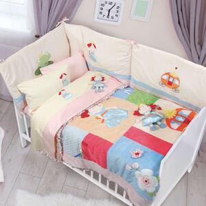 Πάντα Κούνιας 6511 Baby Dream Embroidery Pink Das Home