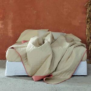 Κουβερλί Υπέρδιπλο 2 Όψεων Nima Bed Linen Deploy Κοραλί,Μπεζ